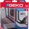 Tetningslist - Kronlist 10 x 5 mm - 6 meter