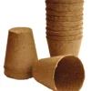 Torvpotter runde 8 cm - 12 stk.
