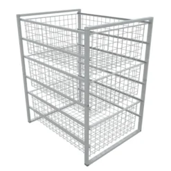 Trådkurver med stativ 63 x 43,5 x 54,5 cm