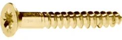 Treskrue messing TKFX 3,5 x 30 mm - 20 stk.