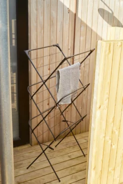 Tørkestativ 14 meter - svart