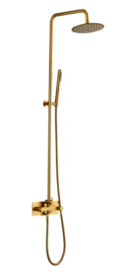 Utedusj messing kald/varm Ø20 cm